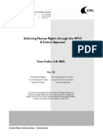 Enforcing Human Rights Through The WTO A Critical Appraisal PDF