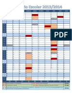 CALENDÁRIO ESCOLAR 2013-2014