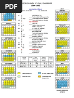 Download Madison County Schools 2014-2015 Calendar  by crystalbonvillian SN175062861 doc pdf