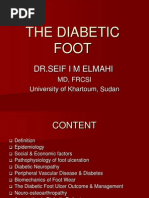 The Diabetic Foot: DR - Seif I M Elmahi