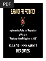 BS9999 Risk Profile Tables | PDF