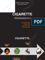 Cigarette: ITESM Campus Chiapas Lengua Extranjera