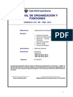 manual de organizacion y funciones