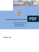 2013 Annual Gathering: Workshop#5B: Storm Chasers - Disaster Response As The New Normal