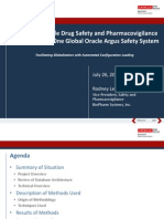 2013 OHSUG - Merging Multiple Drug Safety and Pharmacovigilance Databases into One Global Oracle Argus Safety System