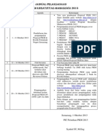 Jadwal PKM 2013