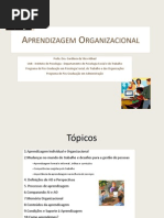 Aprendizagem Organizacional - Camara Legislativa Do DF - 06 de Junho 2011_v2