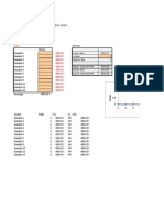 CHAPTER S6: Example S1: Quality Control X Bar Chart