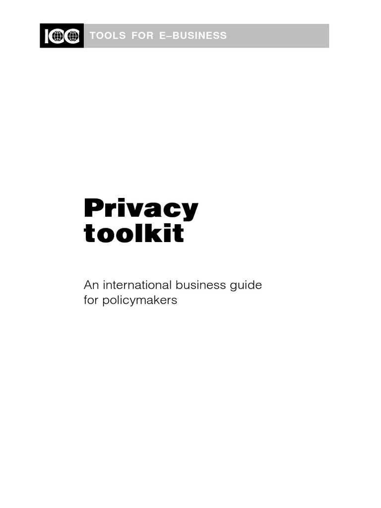 Privacy Toolkit: An International Business Guide For Policymakers | PDF ...