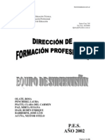 Proyecto Educativo de Supervisión