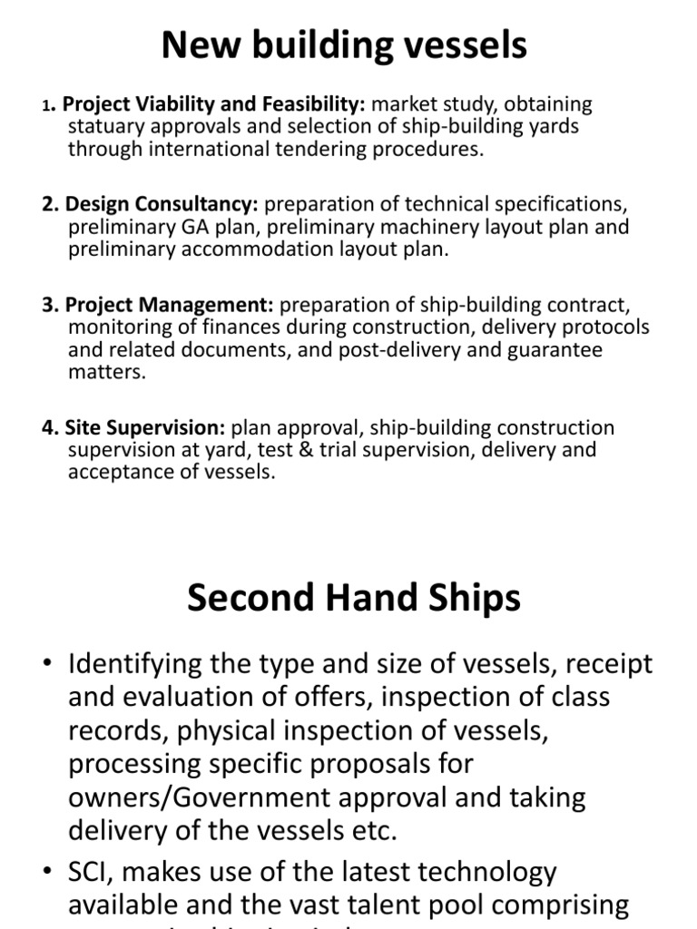 Shipbuilding & Maritime Services Guide | PDF