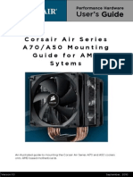 Corsair A70-A50 Mounting Information - AMD