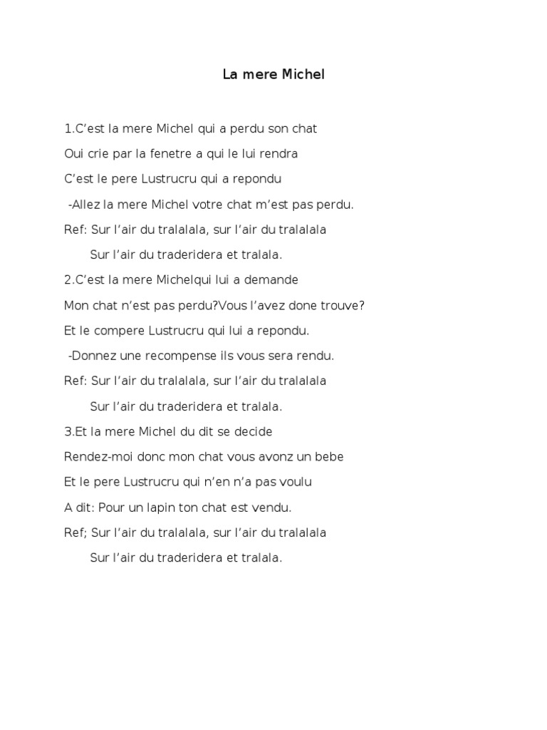 La Mere Michel