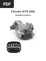 Download ATRA 41TE Rebuild Chrysler a 604 by Patricio Bacigalupi SN175117375 doc pdf