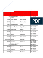 Lista de Carpetas Devueldas Del SNCP