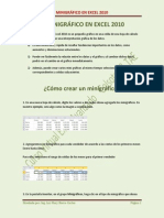 Minigraficos en Excel 2010