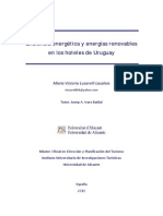 Eficiencia Energetica y Energia Renovables en Los Hoteles de Uruguay