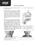 Ejercicios de Calentamiento Vocal | PDF | Sonido | Boca