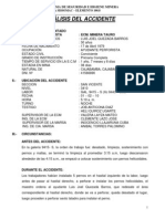 Informe de Accidente Luis Joel Quesada Barros