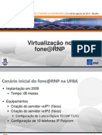 Thiago Reis - Virtualização No fone@RNP