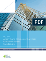 Avison Young's Fall 2013 Canada, U.S. Commercial Real Estate Investment Review