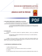 0.1. Ejercicios 3o Eso Papel Comprension Nunca Sere Tu Heroe