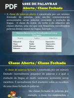 Classes de Palavras-Nome