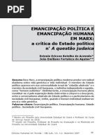 Questão Judaica - Estênio e Emiliano