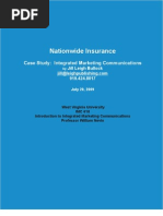 Download Nationwide Insurance Marketing Case Study by JBull7645 SN17516956 doc pdf