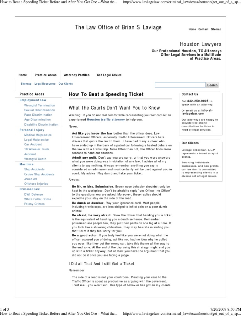 How To Beat A Speeding Ticket >> How To Beat A Speeding Ticket What The Courts Don T Want You To How To Beat A Speeding Ticket >> How To Beat A Speeding Ticket What The Courts Don T Want You To