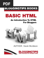 Download Basic HTML an Introduction to HTML for Bloggers by Daisy SN17517651 doc pdf