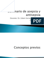 Asepsia y Antisepsia Dr Serrano