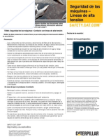 Seguridad de Las Máquinas-Contacto Con Líneas de Alta Tensión PDF