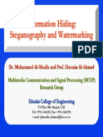 Information Hiding - Steganography and Watermarking