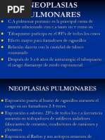 NEOPLASIAS PULMONARES