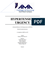 Hypertension Urgency: East Rizal Campus