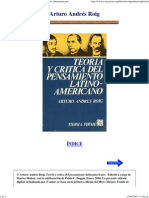 120146925 Teoria y Critica Del Pensamiento Latinoamericano