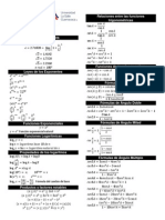 Formulario Matemático Completo