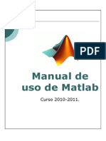 Manual de Uso de MatLab Curso 2010-2011