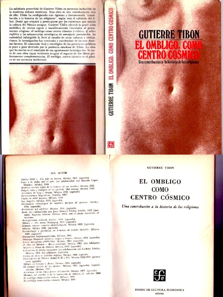 El Ombligo Como Centro Cosmico-Gutierre Tibon PDF bild