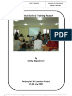 Electrical Safety Training Report