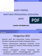 Slide Tentang Audit BOK-Dir