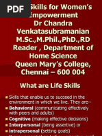 Download Life Skills for womens empowermentppt by sjo05 SN175269719 doc pdf