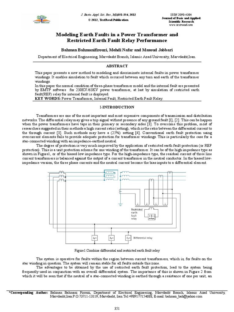Transformer REF | PDF | Transformer | Relay