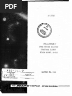 NASA Saturn V Rocket Structural Elements - 1968