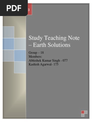 Teaching Notes