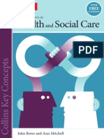 Health and Social Care Key Concepts