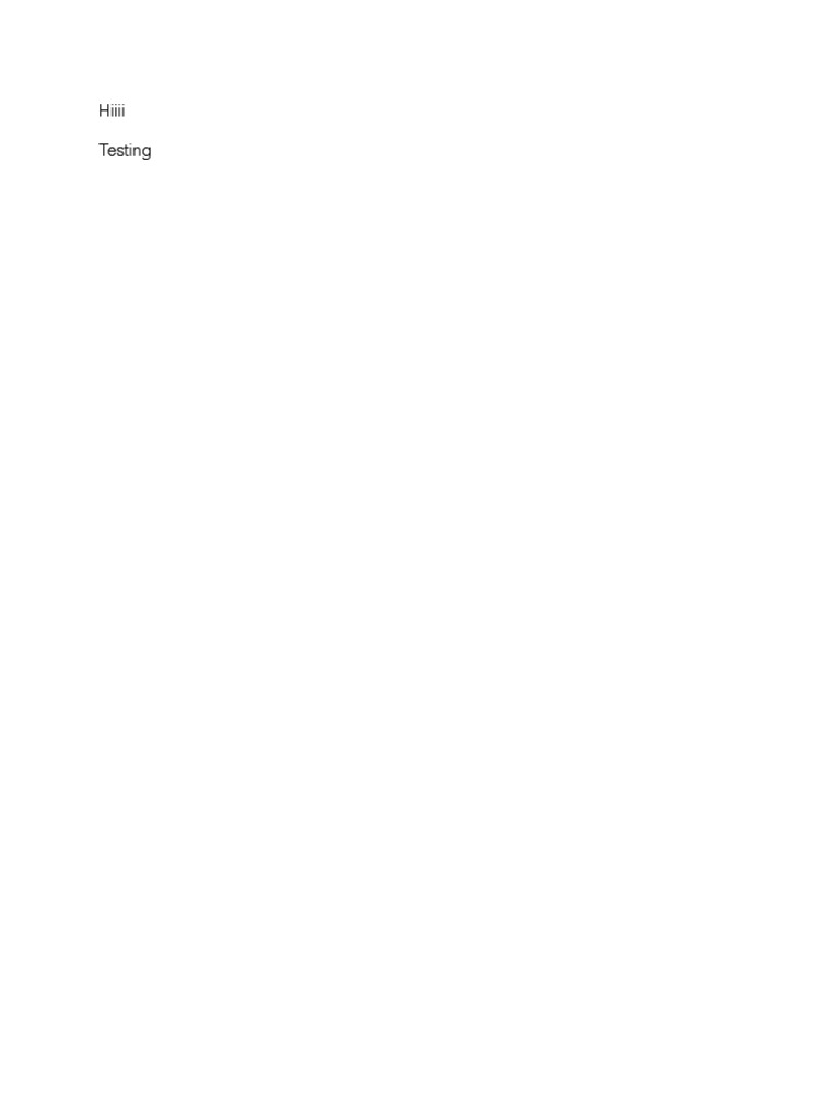 Testing | PDF