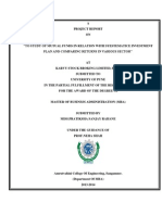 Study of Mutual Funds and SIPs in Various Sectors