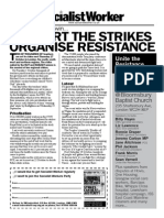 Support The Strikes Organise Resistance: We Can Fight and Win..